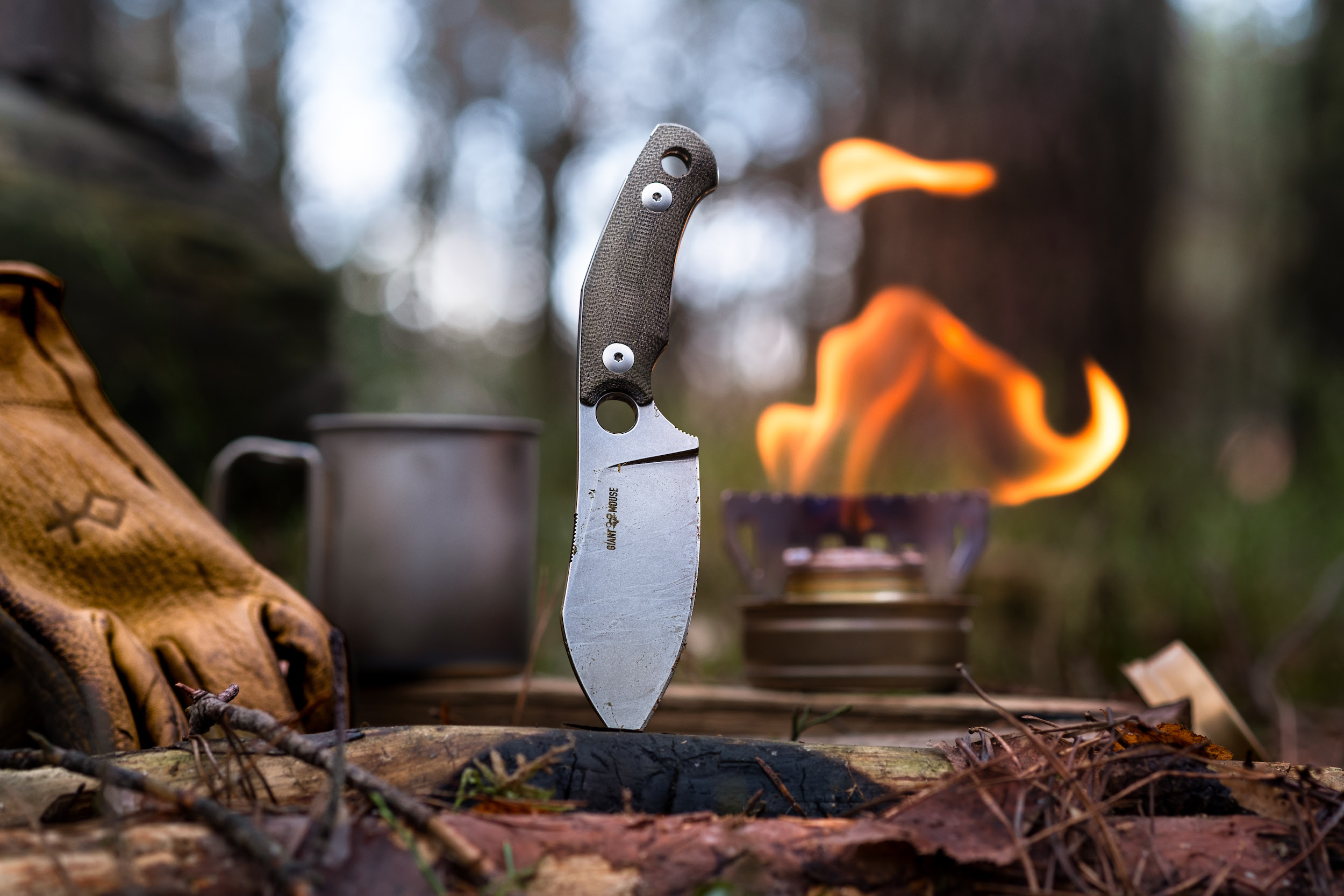 GiantMouse GMF1-XL | Micarta | GMF1XLMIc